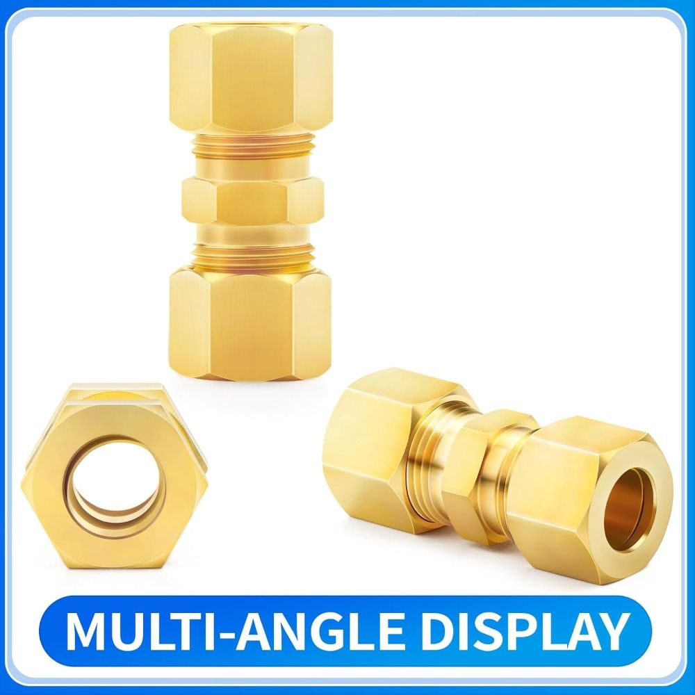 Adaptador de Latão com Conexão - Compression Fitting Brass avaliação e preço