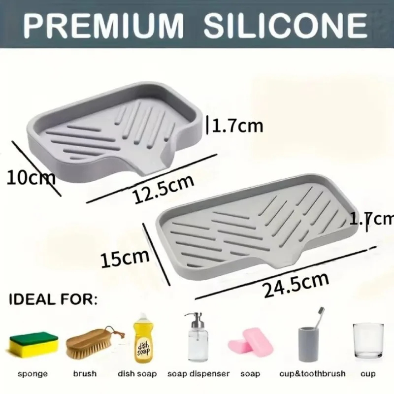 Suporte de Saboneteira de Sili - Silicone Tap Washer avaliação e preço