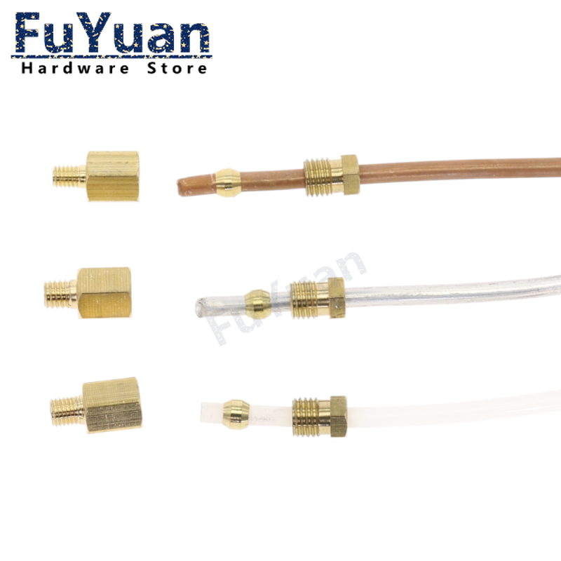 Conector De Tubo De Máquina Fe - Compression Fitting Brass avaliação e preço