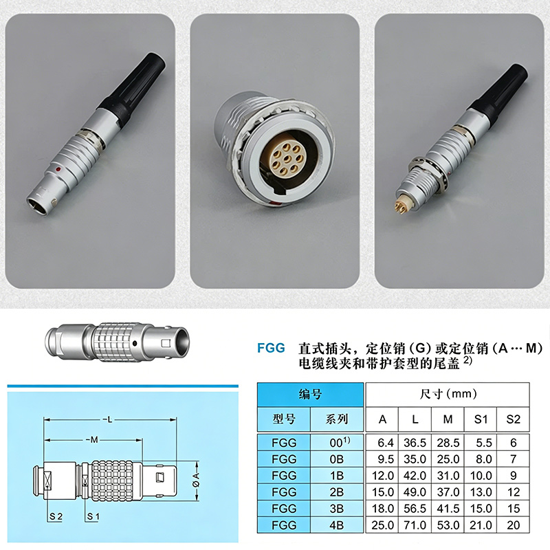 Conector Metálico FGG LEMO Com - Push Fit Connector avaliação e preço