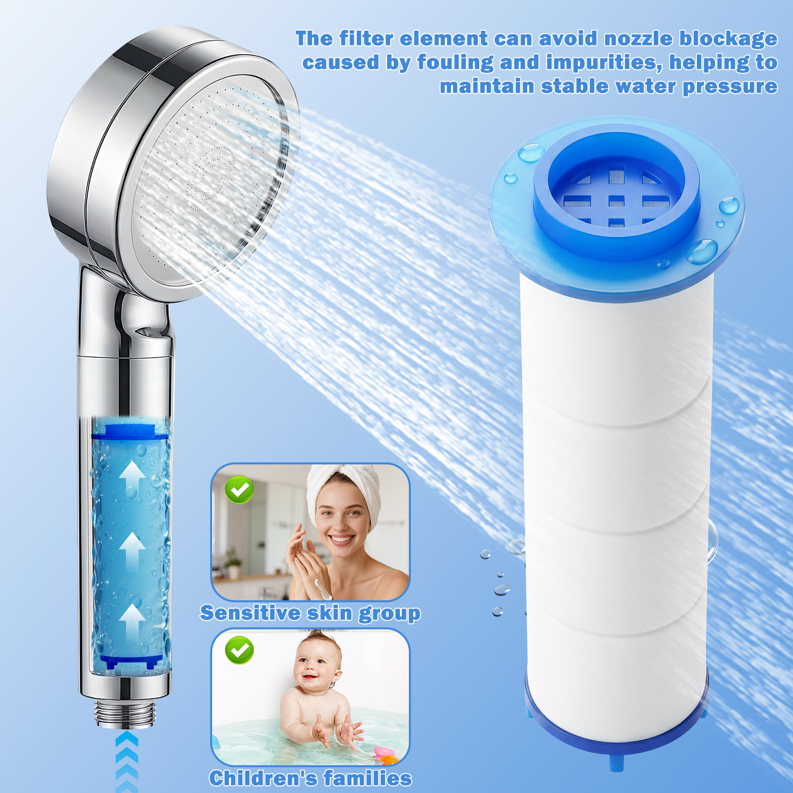 Cartucho de filtro de chuveiro - Shower Valve Cartridge avaliação e preço