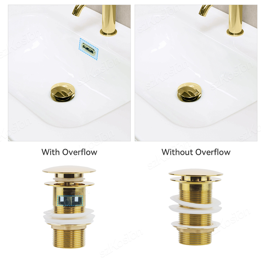 Pia do banheiro rolha lavatóri - Overflow Pipe Clip avaliação e preço
