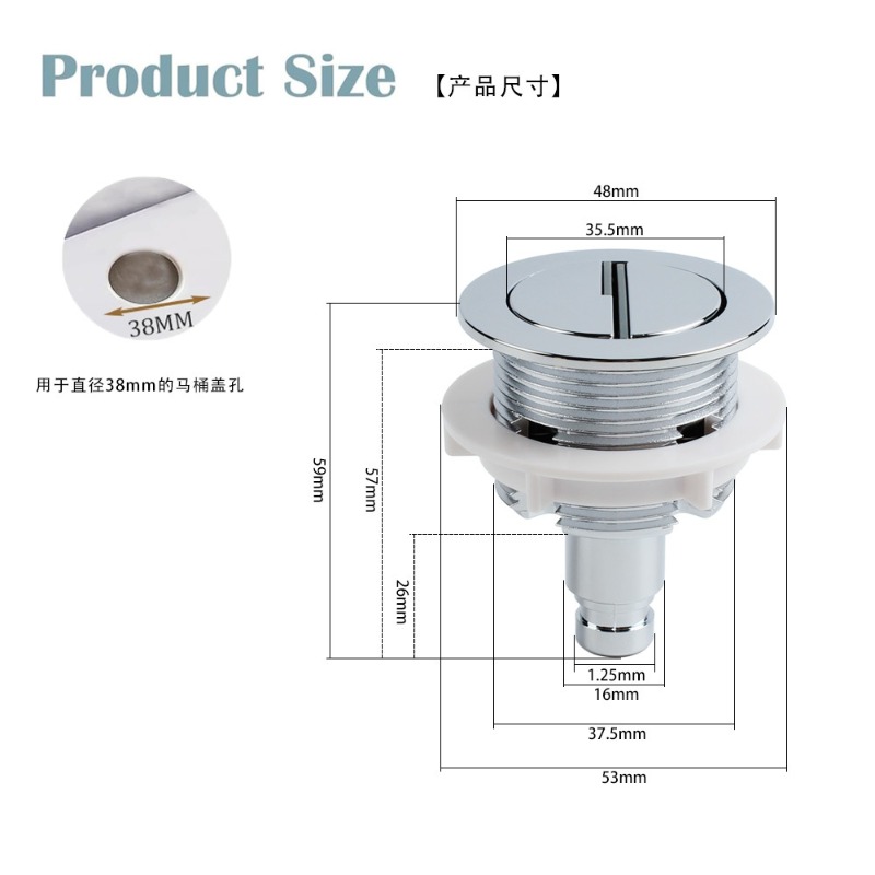 Kit de Válvula de Descarga Dup - Toilet Fill Valve avaliação e preço