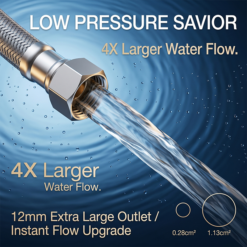 Mangueira de Água Flexível Tra - Flexible Hose Braided avaliação e preço