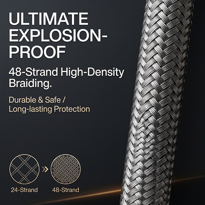 Mangueira de Água Flexível Tra - Flexible Hose Braided avaliação e preço
