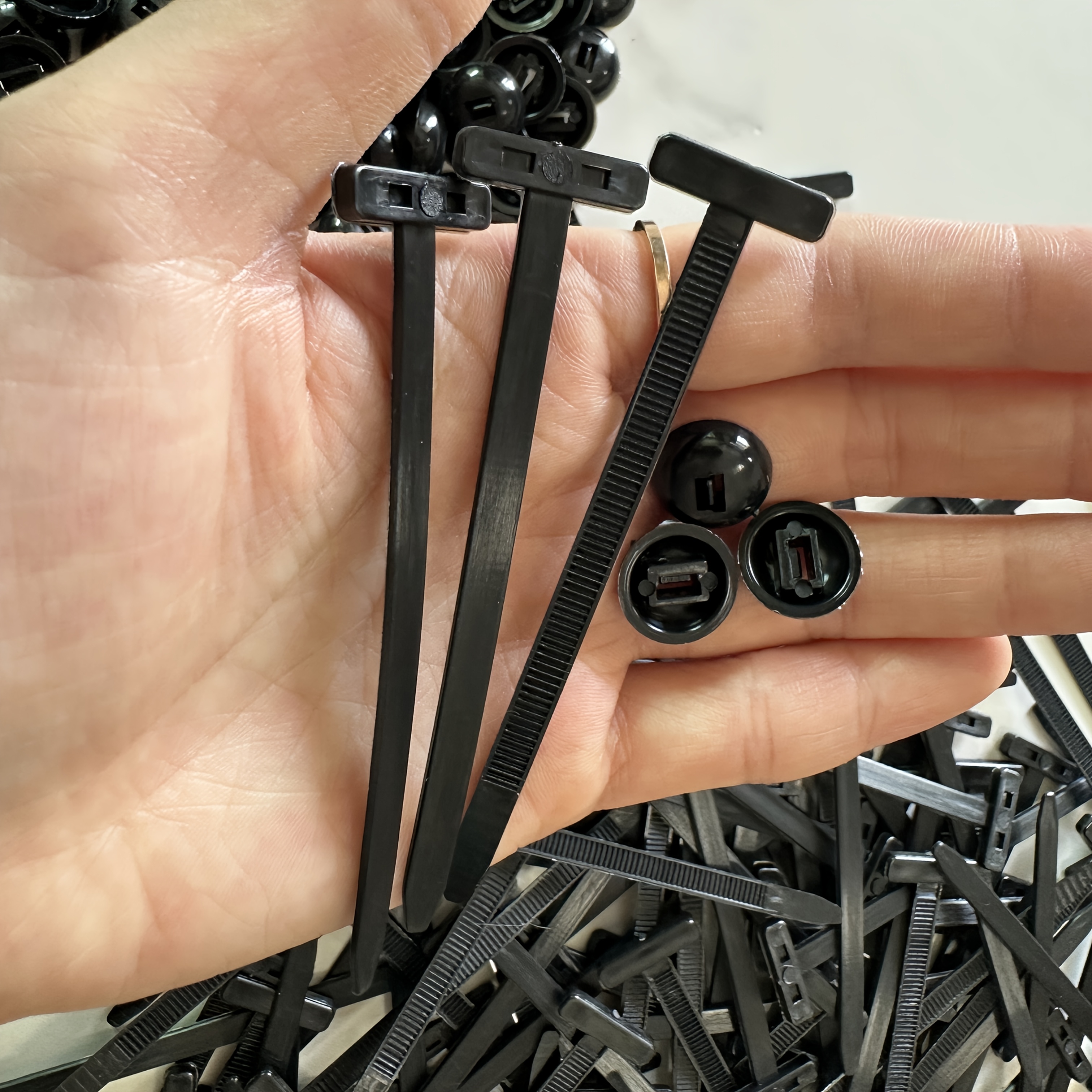 200/100/50 Peças de Abraçadeir - Plastic Pipe Clip avaliação e preço