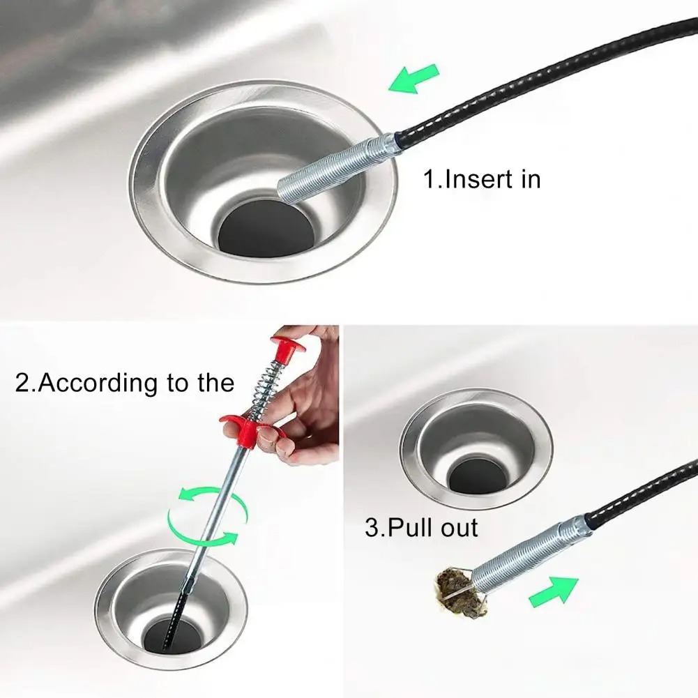 Ferramenta de limpeza de tubo  - Drain Snake Flexible avaliação e preço